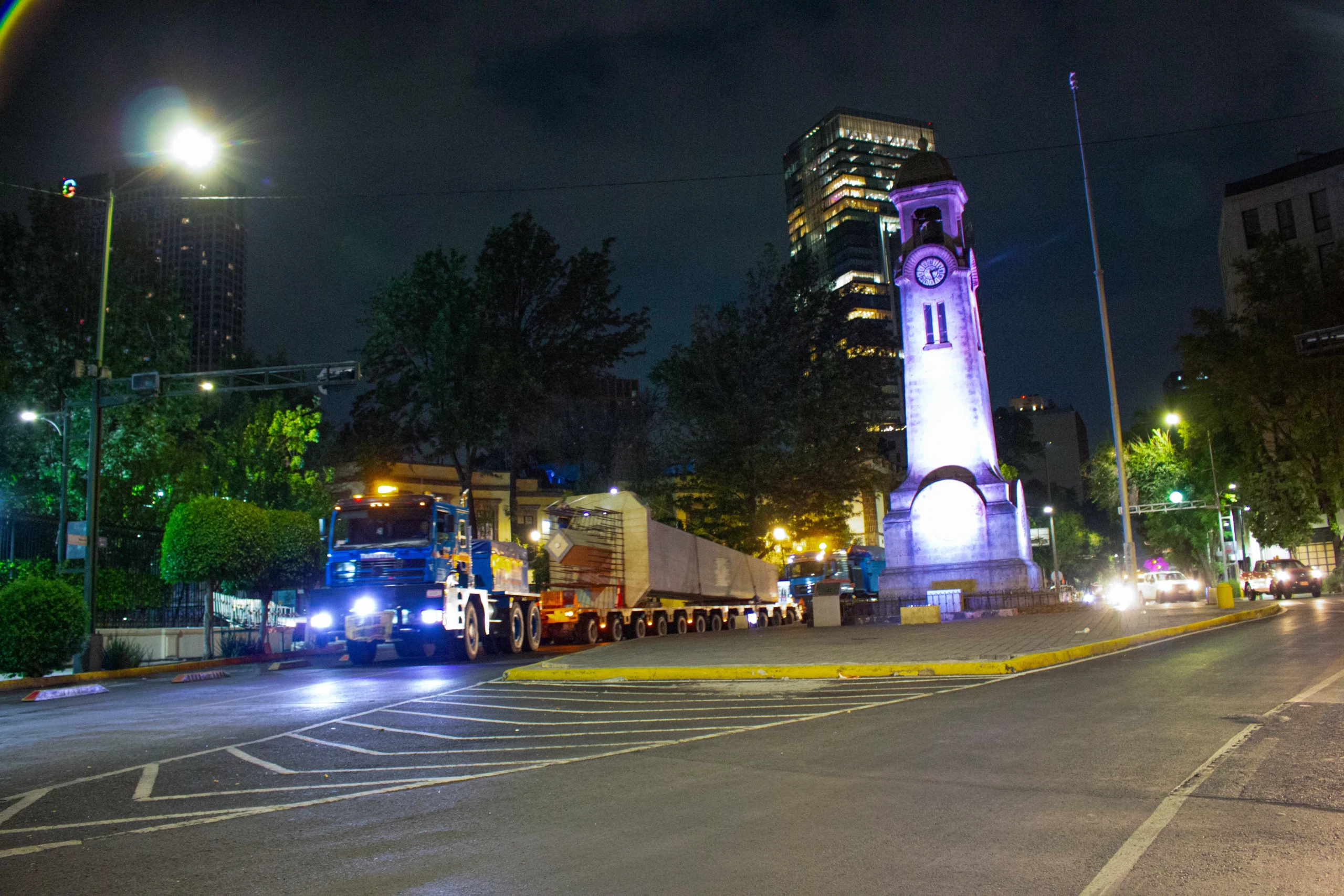 Transporte de prefabricados para tren interurbano